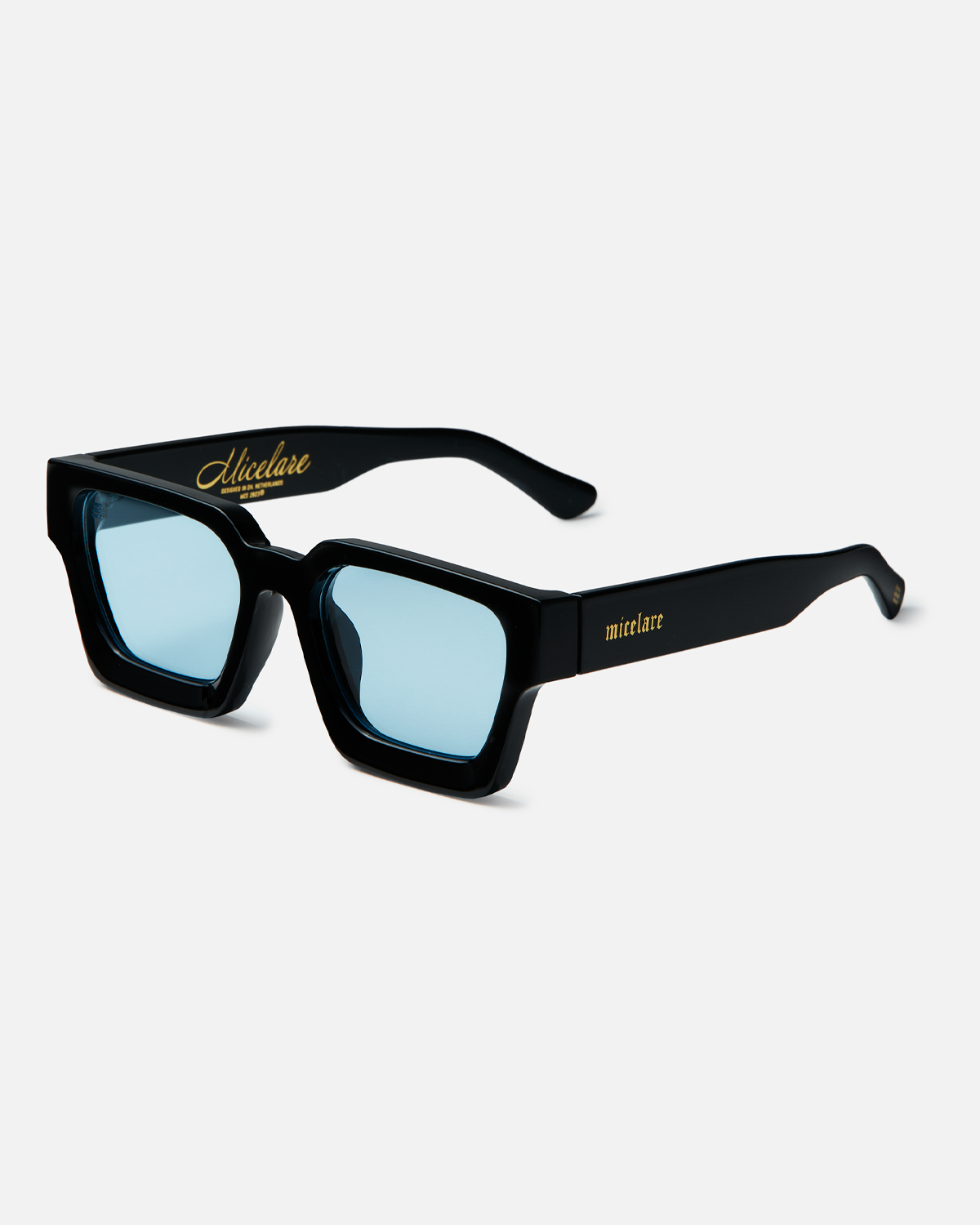 ICON BLACK BLUE LENSES